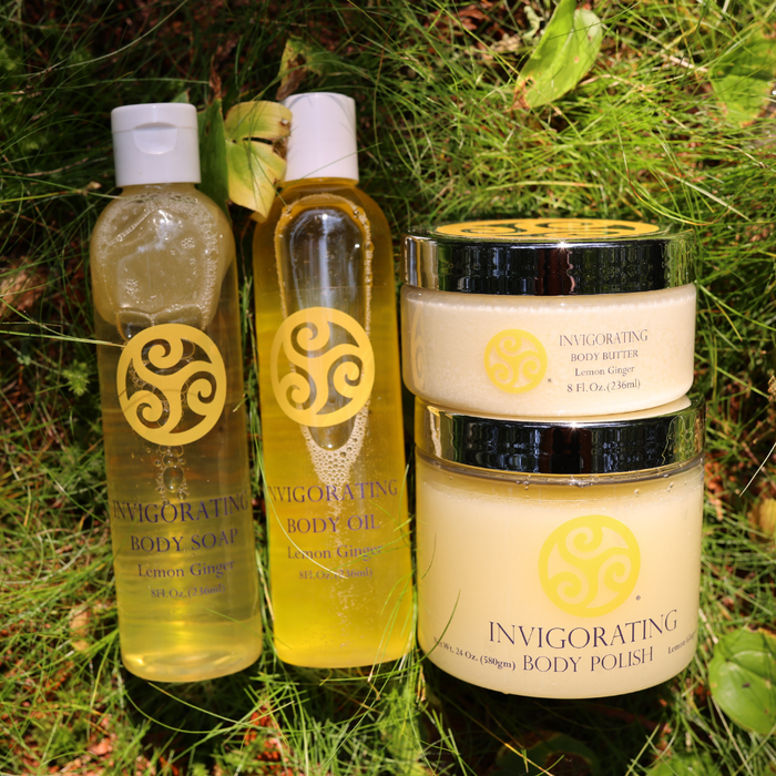 INVIGORATING lemon ginger BUNDLES - Trillium Herbal Company