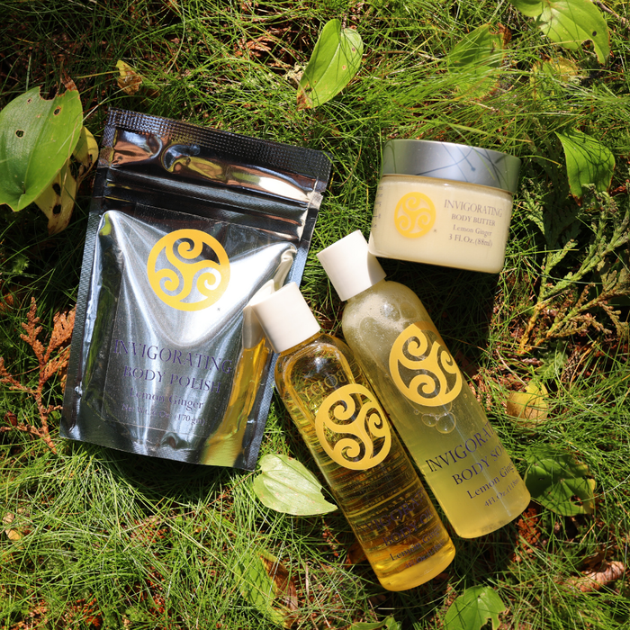 INVIGORATING lemon ginger BUNDLES - Trillium Herbal Company