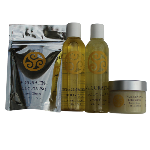 INVIGORATING Lemon Ginger Suites - Trillium Herbal Company