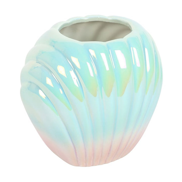 Iridescent Shell Flower Vase 🇬🇧