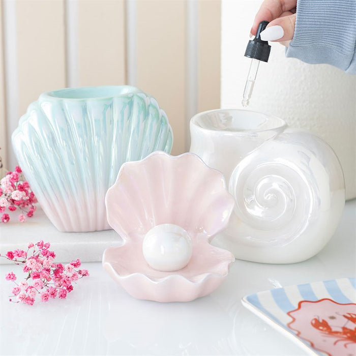 Iridescent Shell Oil Burner 🇬🇧