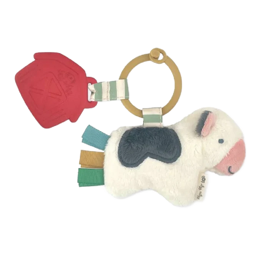 Itzy Pal - Cow Plush w/ Teether