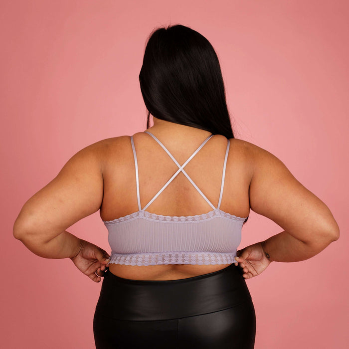 Jady K - Mila Lace Bralette - Lilac