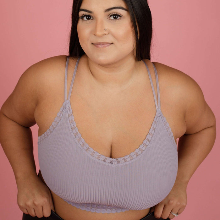 Jady K - Mila Lace Bralette - Lilac