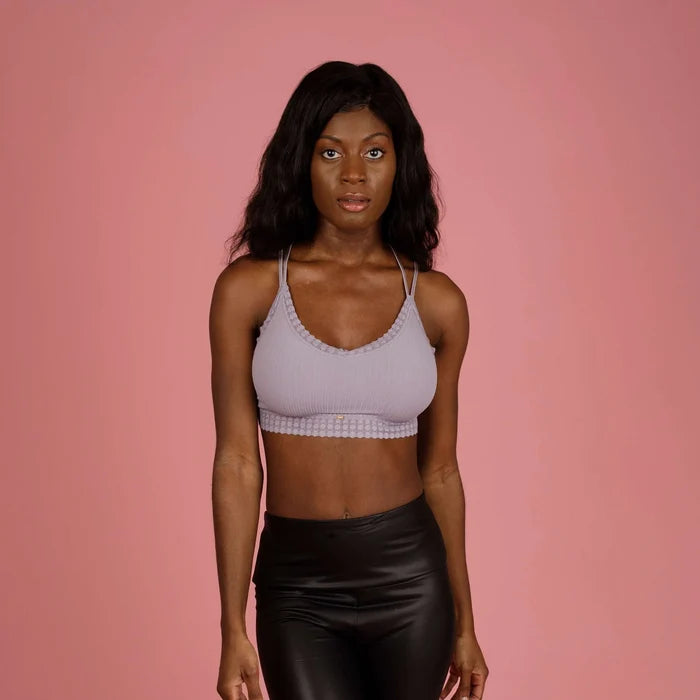 Jady K - Mila Lace Bralette - Lilac