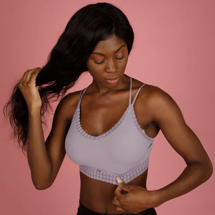 Jady K - Mila Lace Bralette - Lilac