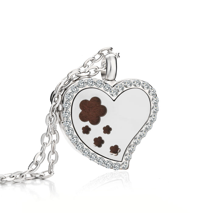 Jewelry Heart Fragrance Essential Oil Diffuser Necklace 🇨🇳