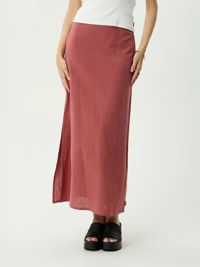 Kali - Hemp Maxi Skirt | Rose-Image 2