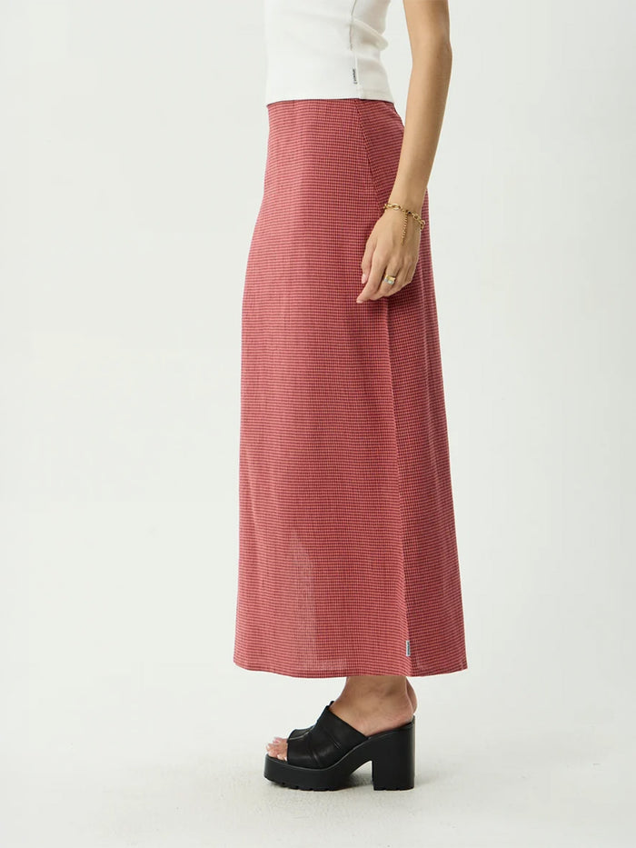 Kali - Hemp Maxi Skirt | Rose-Image 3