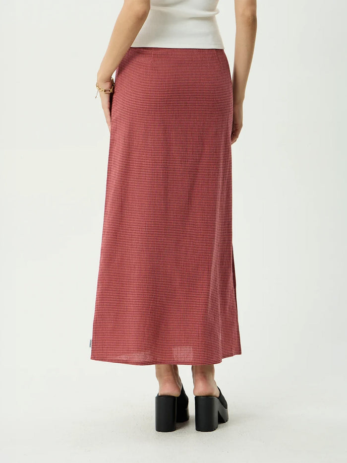 Kali - Hemp Maxi Skirt | Rose-Image 4