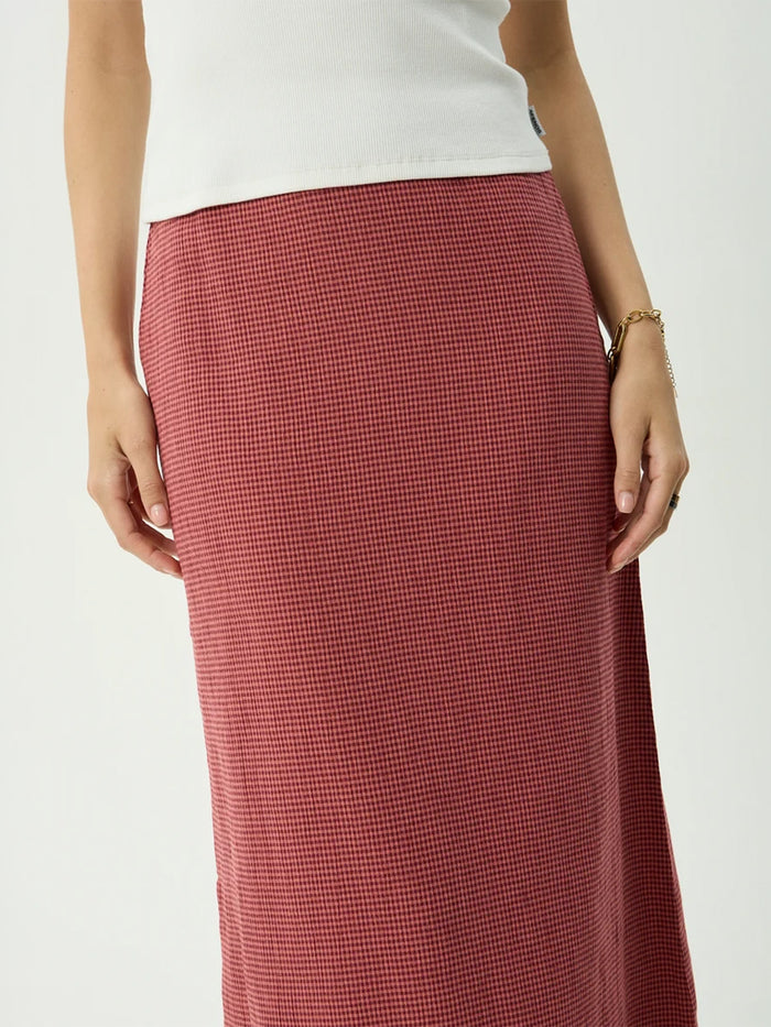 Kali - Hemp Maxi Skirt | Rose-Image 5