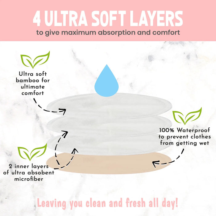 KeaBabies - SOOTHE Organic Nursing Pads (Lovelle)