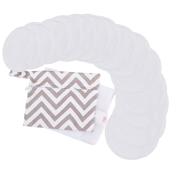 KeaBabies - SOOTHE Organic Nursing Pads (White)