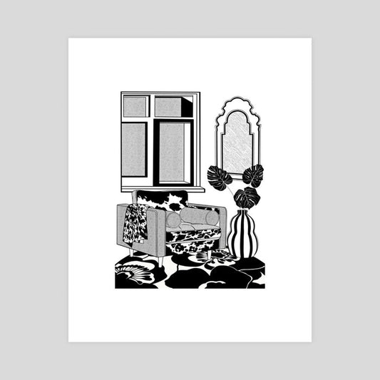 Kelly Martin: Shadowed Corners Print