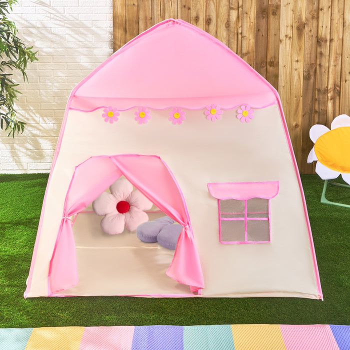 Kids Flower Tent - Pink 🇬🇧