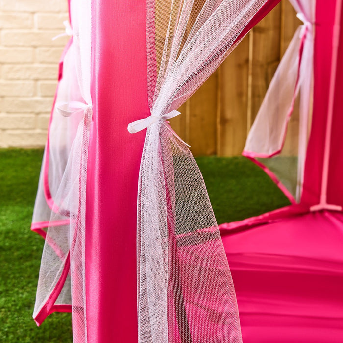 Kids Outdoor Play Tent with Curtains 🇬🇧