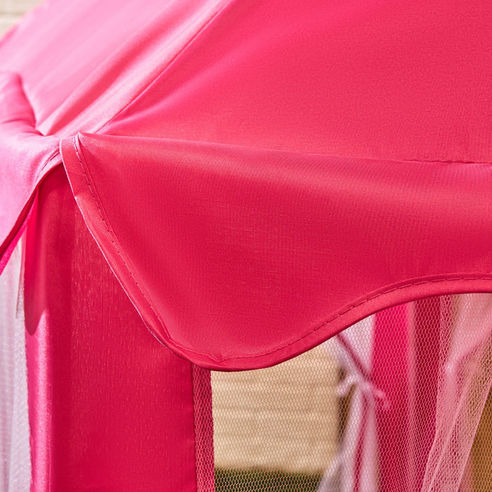 Kids Outdoor Play Tent with Curtains 🇬🇧