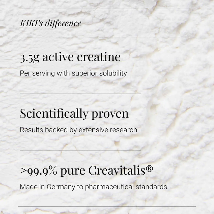 KIKI Health Creatine Monohydrate 120 Capsules