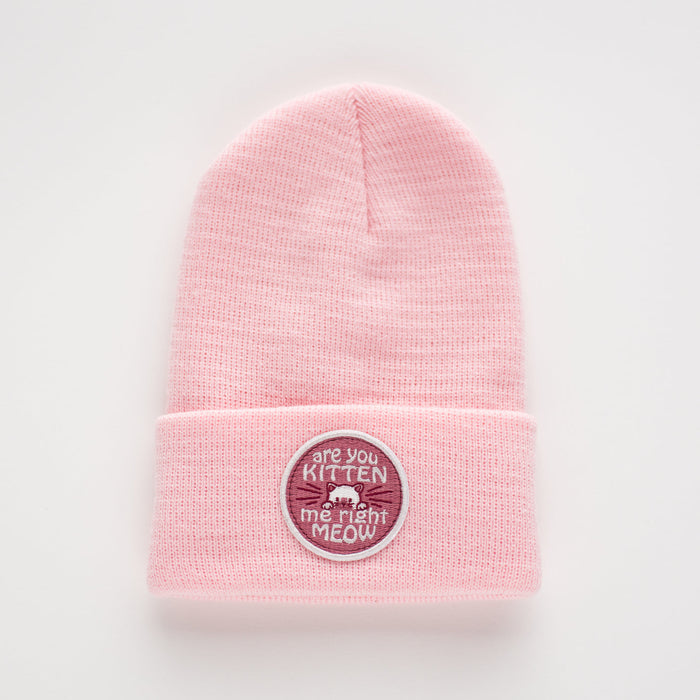 Kitten me Rignt Now Peony Infant/Toddler Beanie