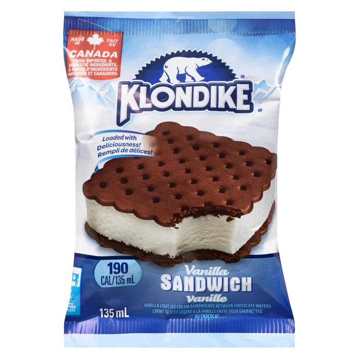 KLONDIKE Vanilla Ice Cream Sandwich - 135mL