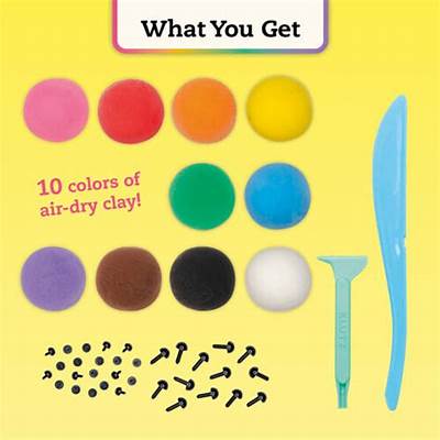 Klutz Air-Dry Clay Animal Party Kit