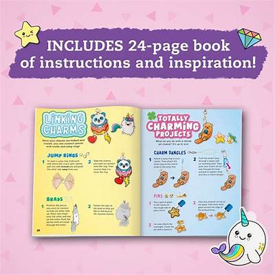 Klutz Color & Shrink Charms Kit - Kawaii Style