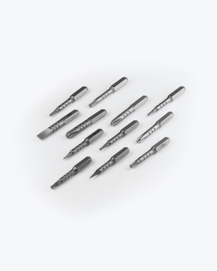 Steel Precision Torx Bit Set - 12 Individual Bits Displayed | Benchmade Knife Co.
