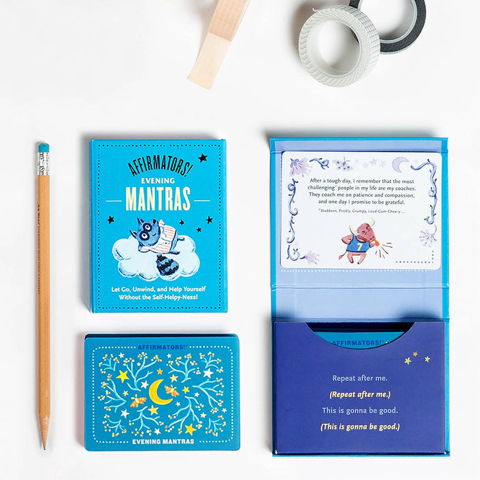 Knock Knock - Affirmators!® Mantras (Evening) Nightly Affirmation Cards