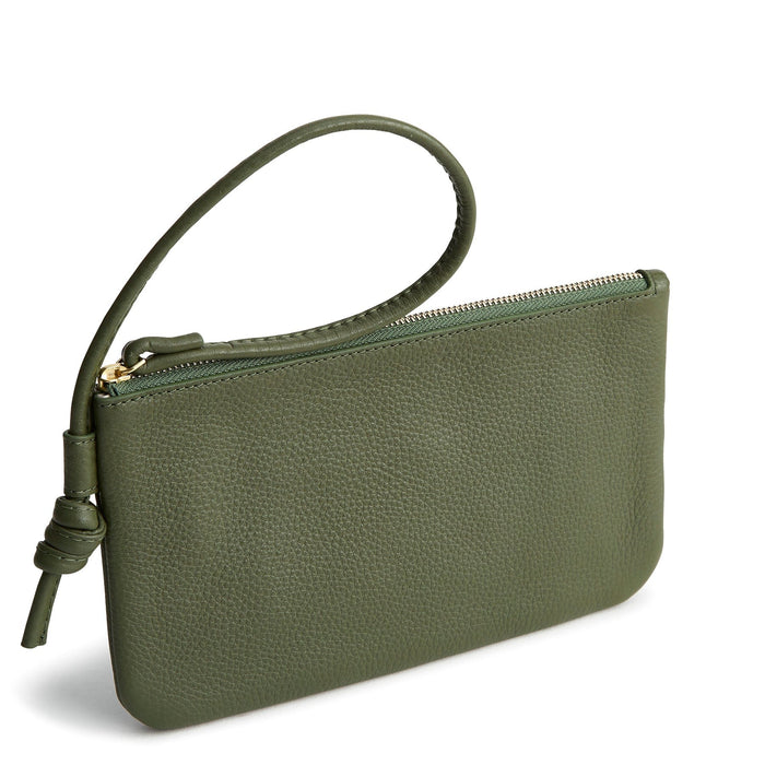 Knotted Wristlet-Bronze Green-Image 1-Vera Bradley