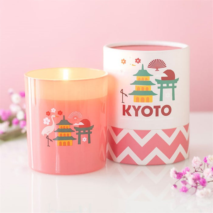 Kyoto Bamboo & Cherry Blossom Scented Candle 🇬🇧
