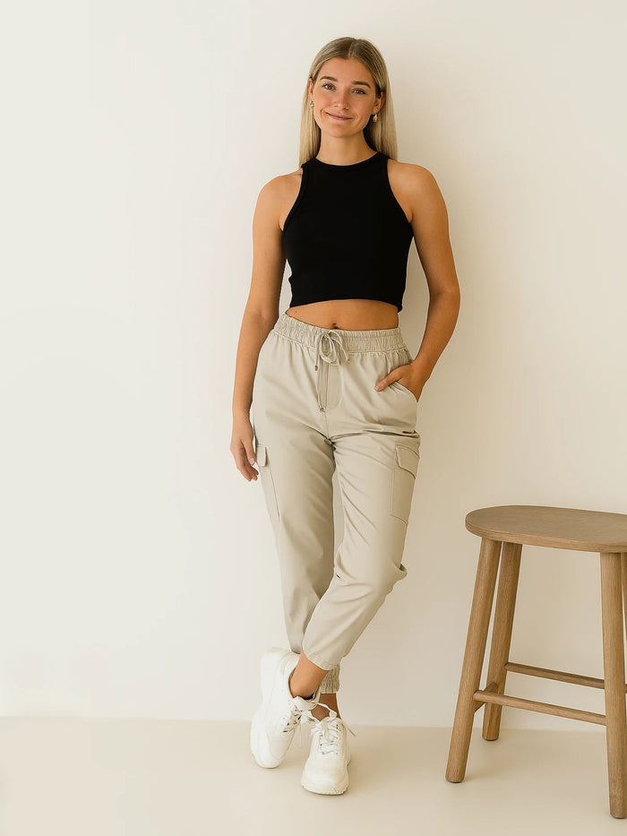 Ladies Wide Leg Cargo Trouser 🇬🇧