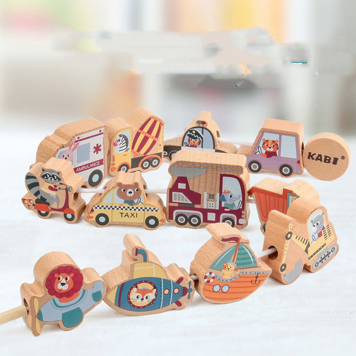 Large Wooden Vehicles For Early Education Of Young Children 🇨🇳 🐣🐣