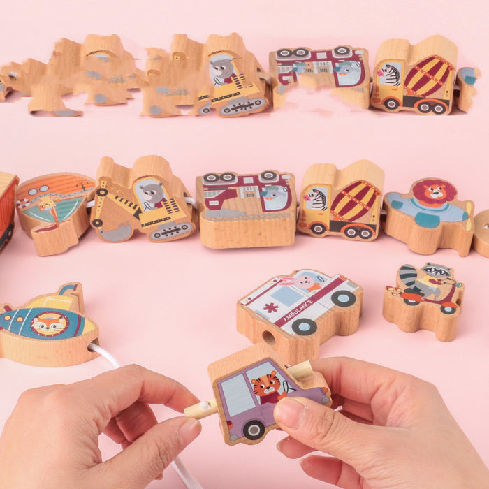 Large Wooden Vehicles For Early Education Of Young Children 🇨🇳 🐣🐣