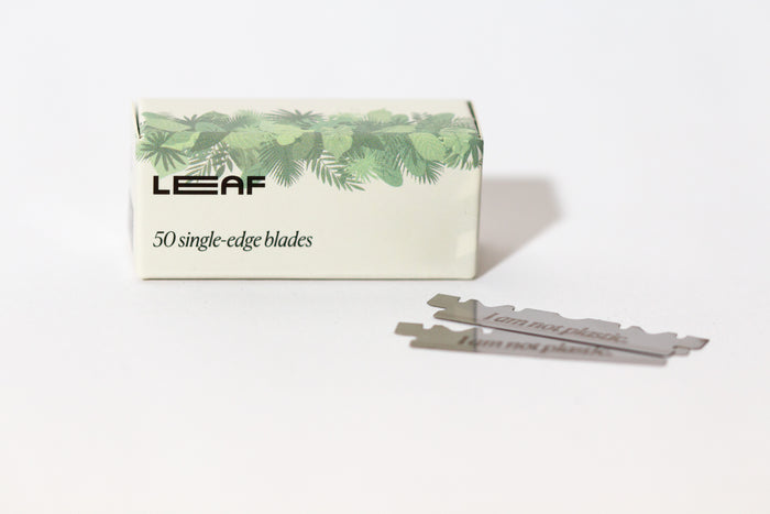 Leaf Shave Blade Pack – 50 Blades