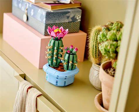 Lego Flowering Cactus In Pot 482 Pce