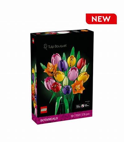 Lego Tulip Bouquet 576 Pce