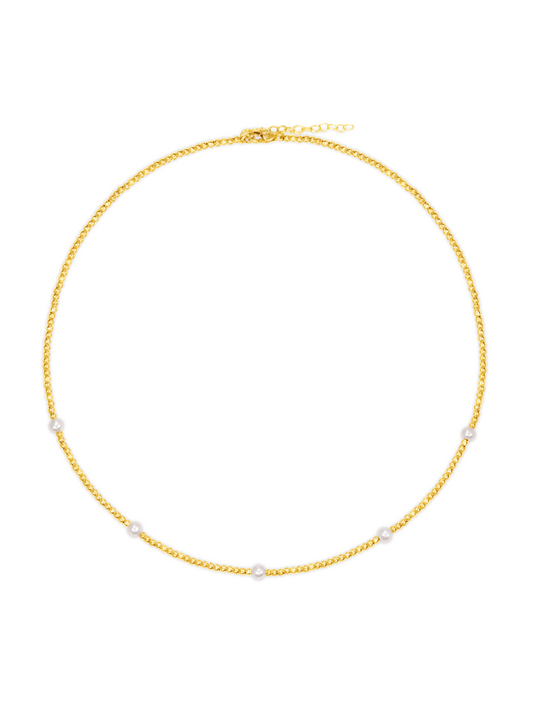 LeMel Anna Pearl Beaded Necklace