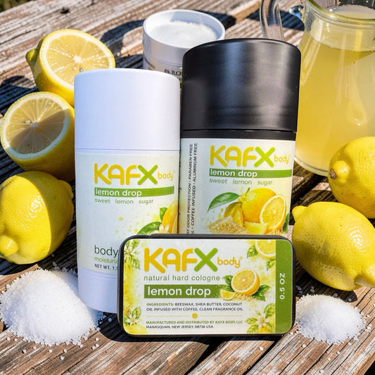 Lemon Drop Natural Deodorant & Body Care Bundle | KAFX Body