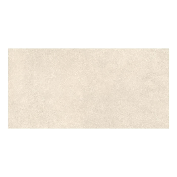 Beige rectangular stone effect tile