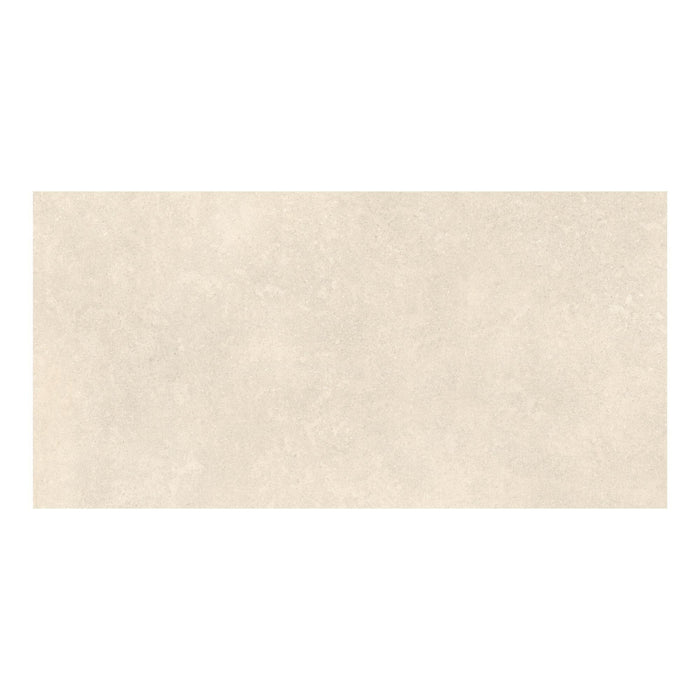 Beige rectangular stone effect tile
