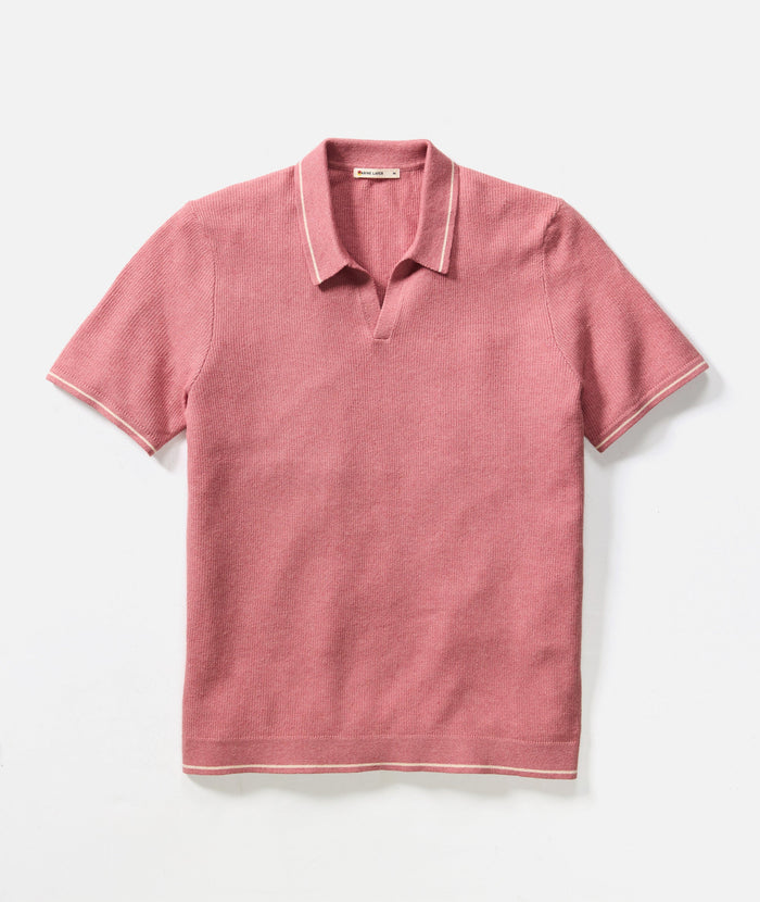 Liam Sweater Polo Withered Rose