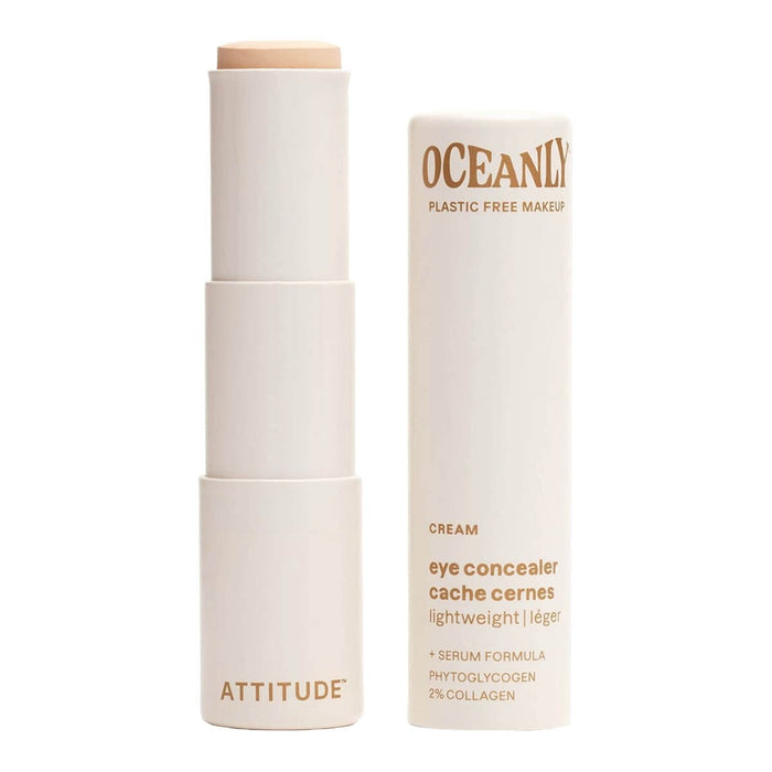 Three cosmetic products from Attitude and Oceanic on a white background.