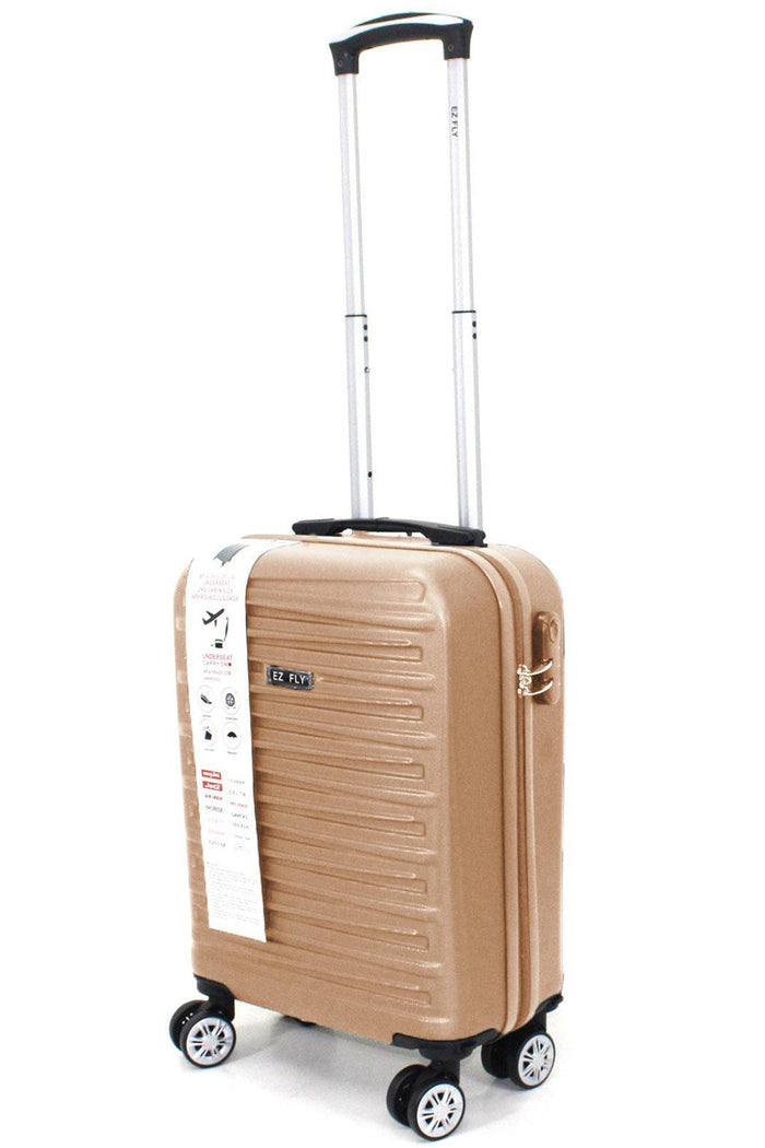 Lightweight Hard Shell Cabin Suitcase – 4 Wheel Spinner Travel Luggage 🇬🇧