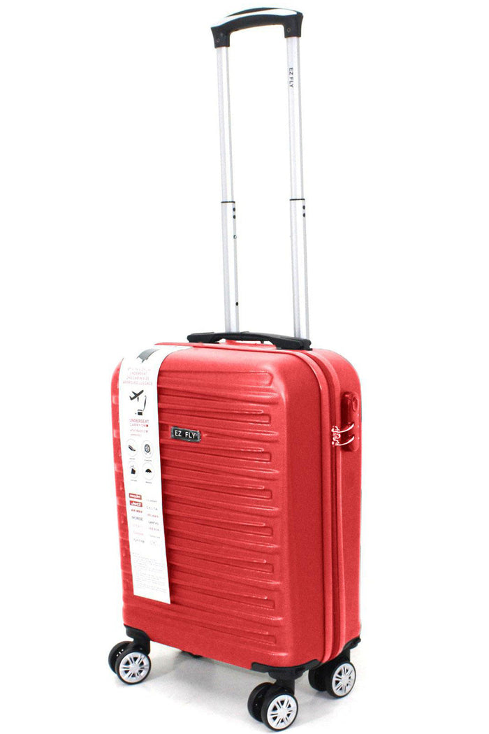 Lightweight Hard Shell Cabin Suitcase – 4 Wheel Spinner Travel Luggage 🇬🇧