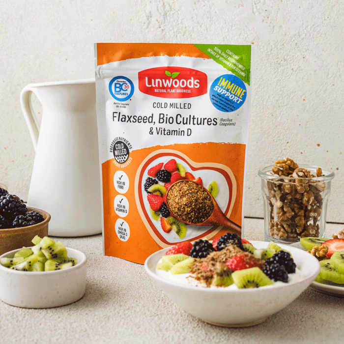 Linwoods Flaxseed, Biocultures & Vitamin D 360g