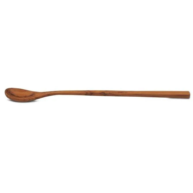 Long Teak Spoons - 8 inch - set of 4