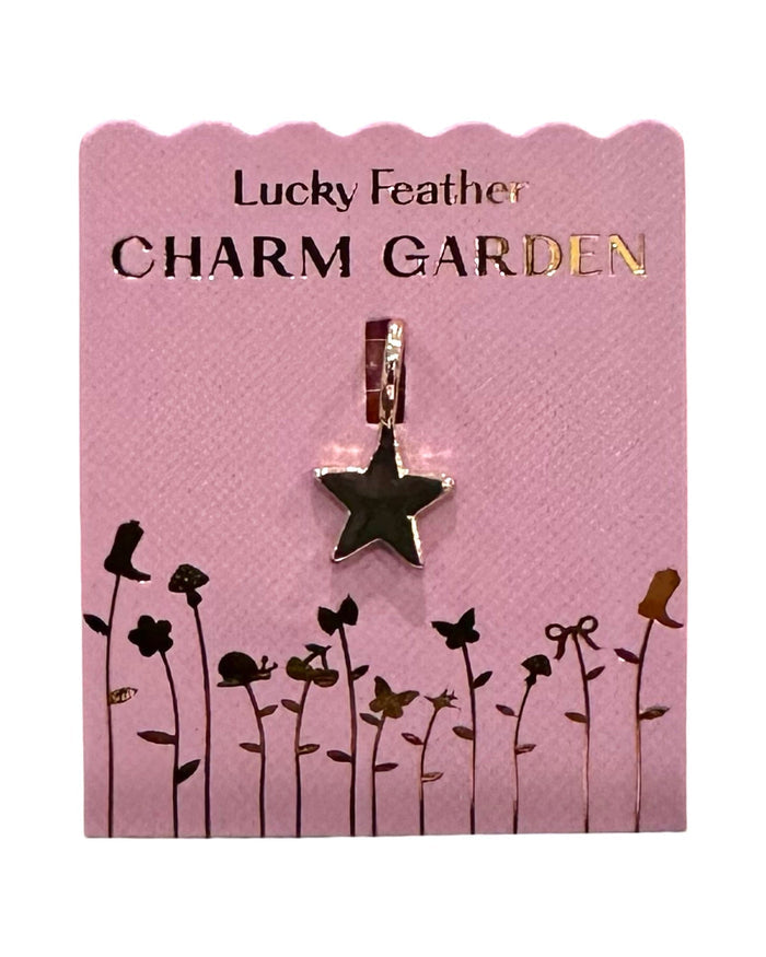 Lucky Feather Charm Garden - Star Charm - Gold