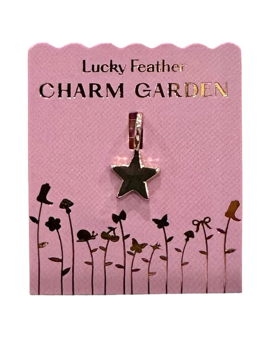 Lucky Feather Charm Garden - Star Charm - Gold