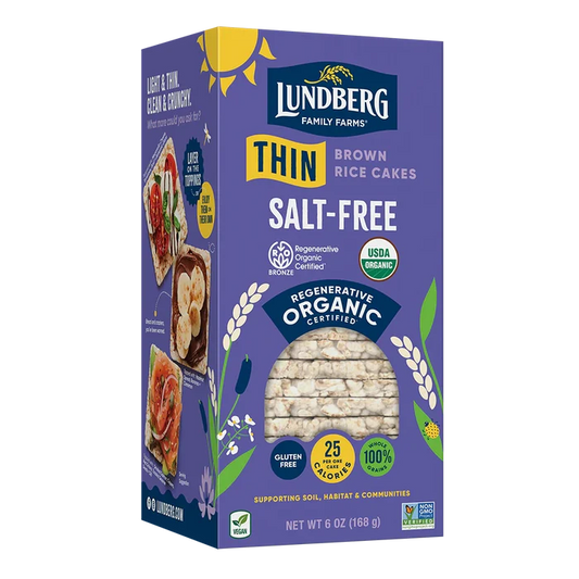 Lundberg: Thin Stackers Brown Rice Salt-Free