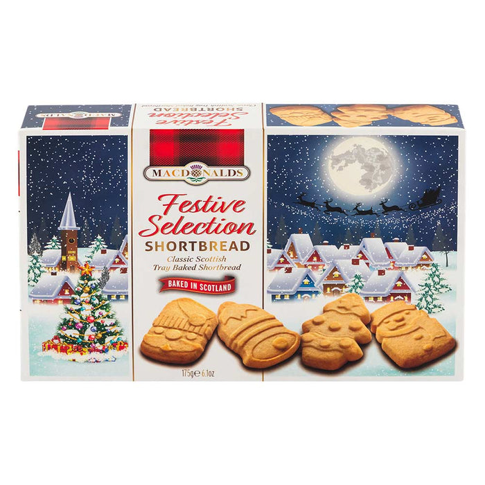 MacDonalds Festive Selection Shortbread 175g